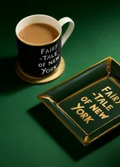Fairytale of New York Bone China Mug - Black product