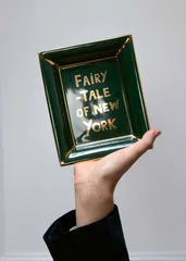 Fairytale Of New York Trinket Tray - Green, Bone China product