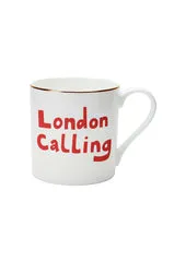 London Calling Mug - White, Bone China product