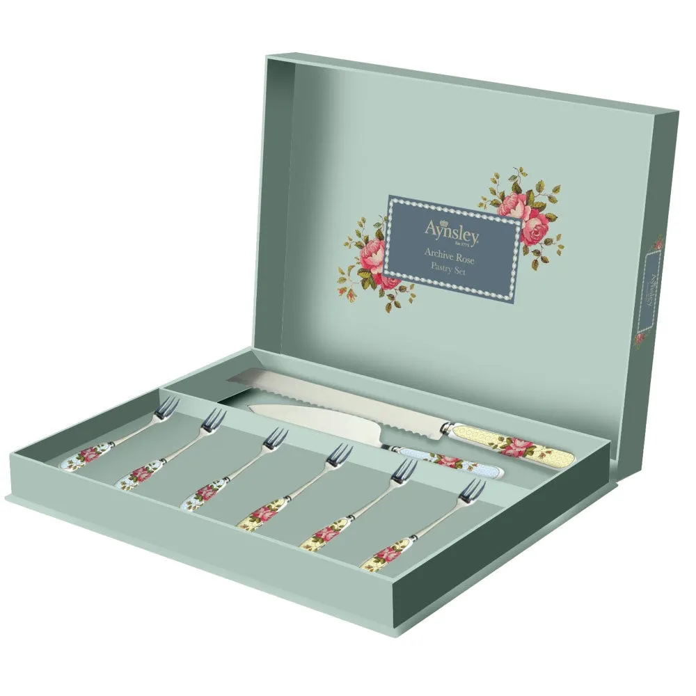 Archive Rose Pastry Set - Fine China product
