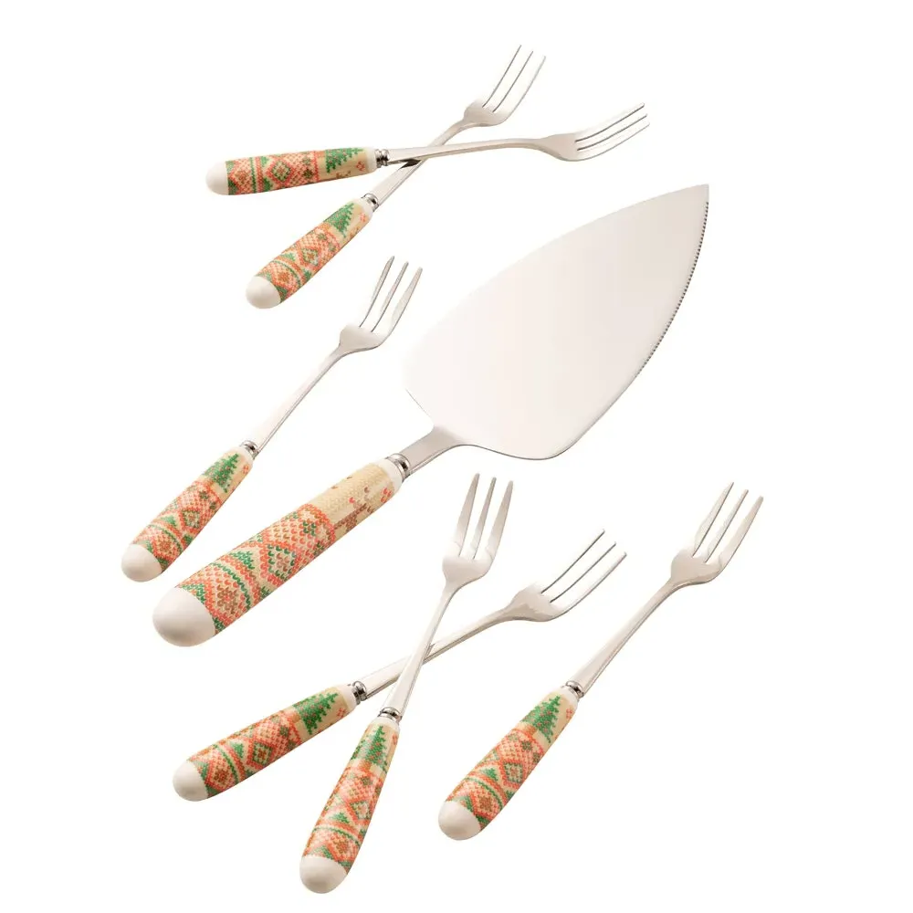 Christmas Jumper Pastry Set - Fine China