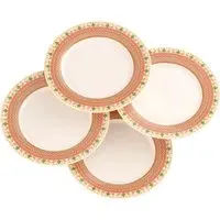 Christmas Jumper Tea Plates Set of 4 - Fine China