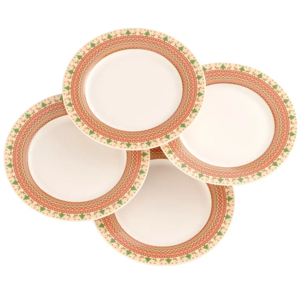 Christmas Jumper Tea Plates Set of 4 - Fine China image