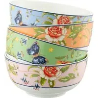 Cottage Garden Cereal Bowls Set of 4