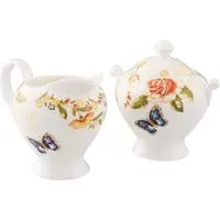 Cottage Garden Cream & Sugar Set