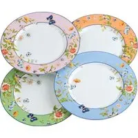 Cottage Garden Dinner Plates Set of 4