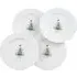 Little Robin Christmas Tree Tea Plates Set of 4