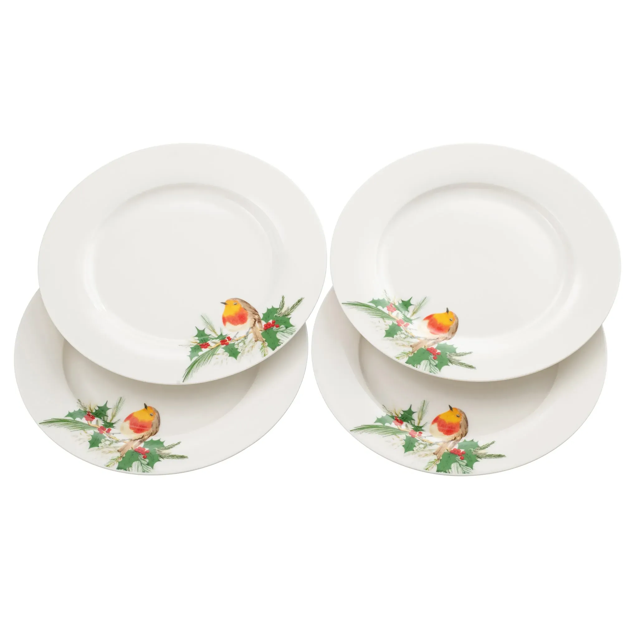 Robin Teaplates Set of 4 image