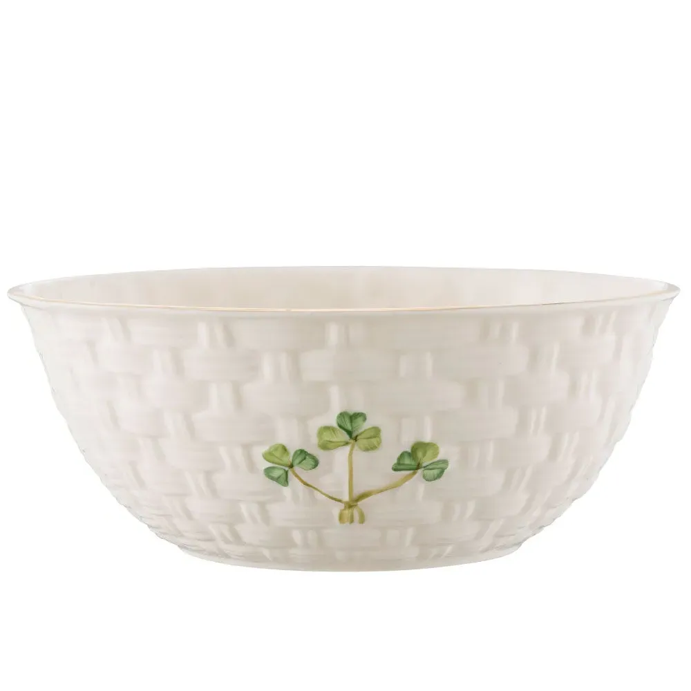 1880 Gold Shamrock 6" Bowl - White, Porcelain product