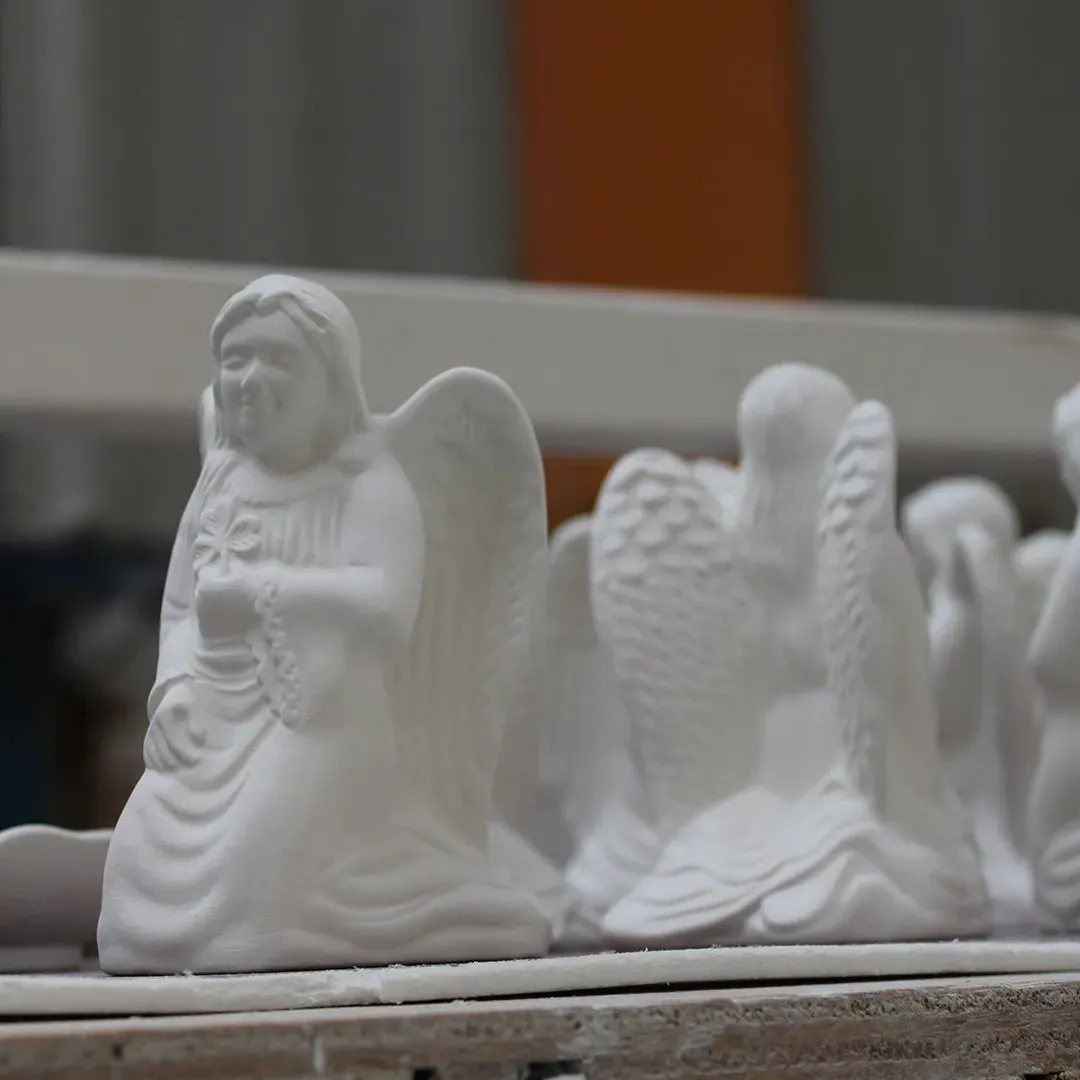 Angel of Protection Figurine - White