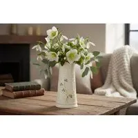 Castle Vase - White, Parian China