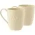 Celtic 10oz Mug Pair - White