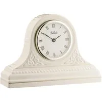 Celtic Mantel Clock - White