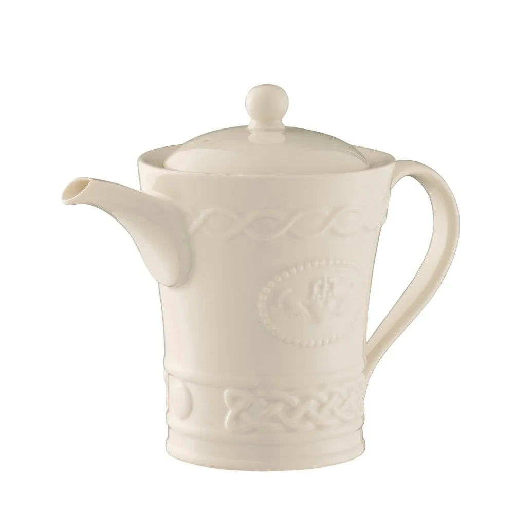Claddagh Beverage Pot - White image