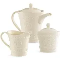 Claddagh Tea Set - White