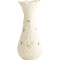 Daisy Tall Vase - White