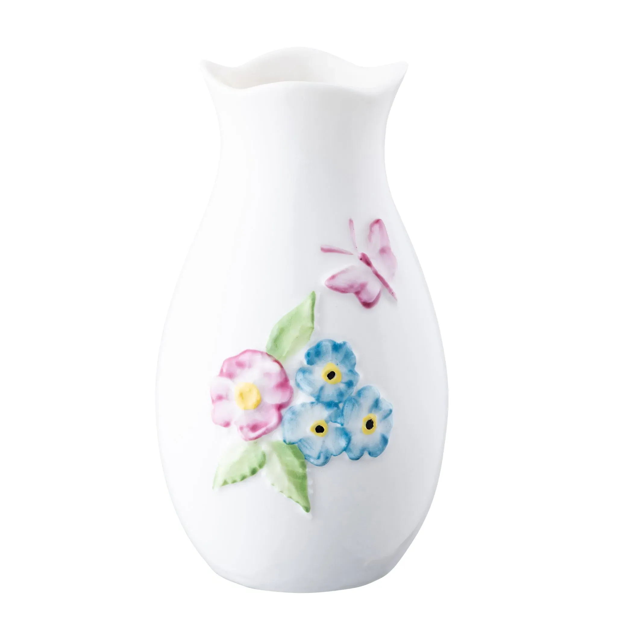 Forget Me Not Mini Vase - Hand Painted