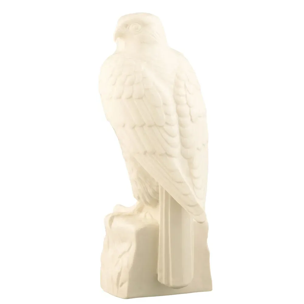 Hawk Figurine - White