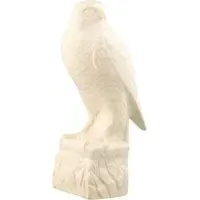 Hawk Figurine - White