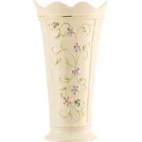 Irish Flax 9.5 Inch Vase - Hand Painted