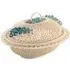 King Charles III Replica Basket - Blue, Porcelain