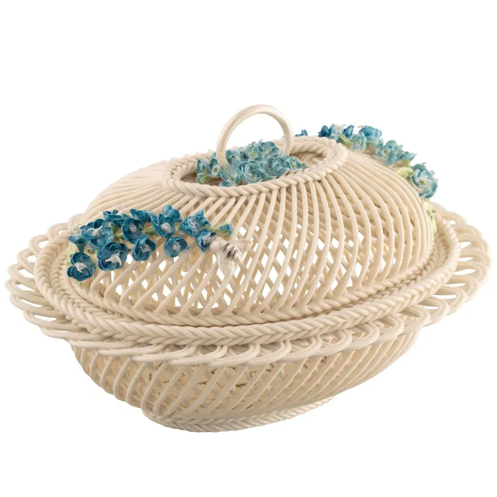 King Charles III Replica Basket - Blue, Porcelain image