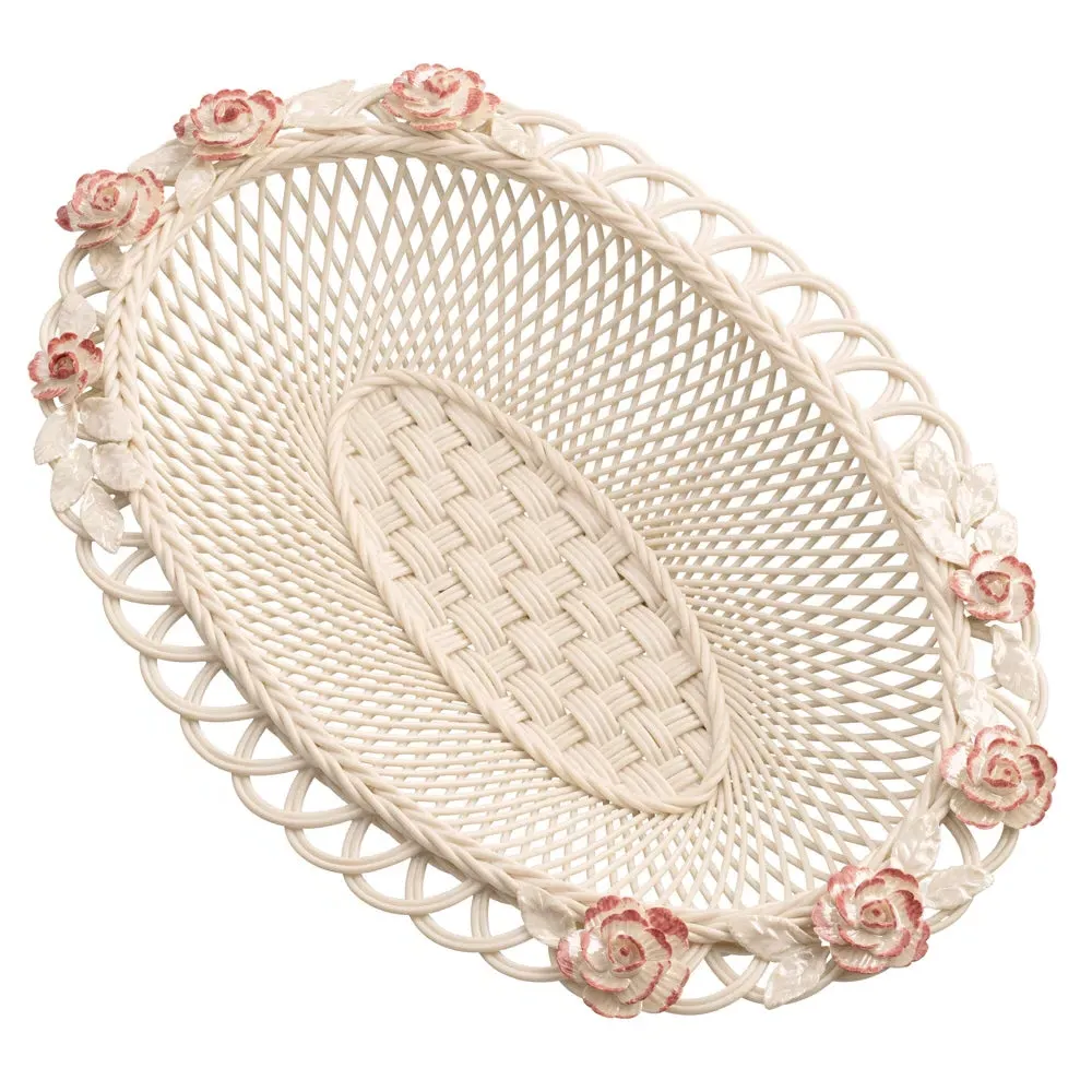 Peony Basket - Mother of Pearl, Coral image