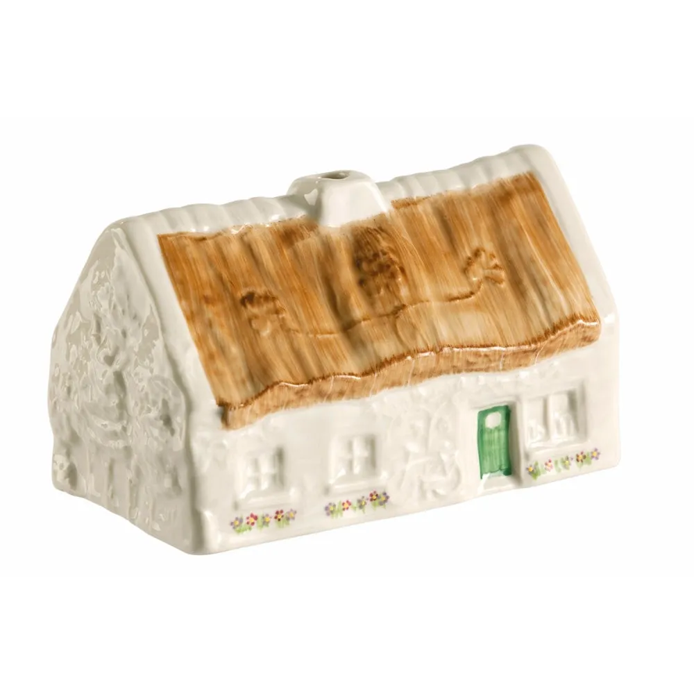 Quiet Man Cottage Figurine - Hand Painted, Parian China product
