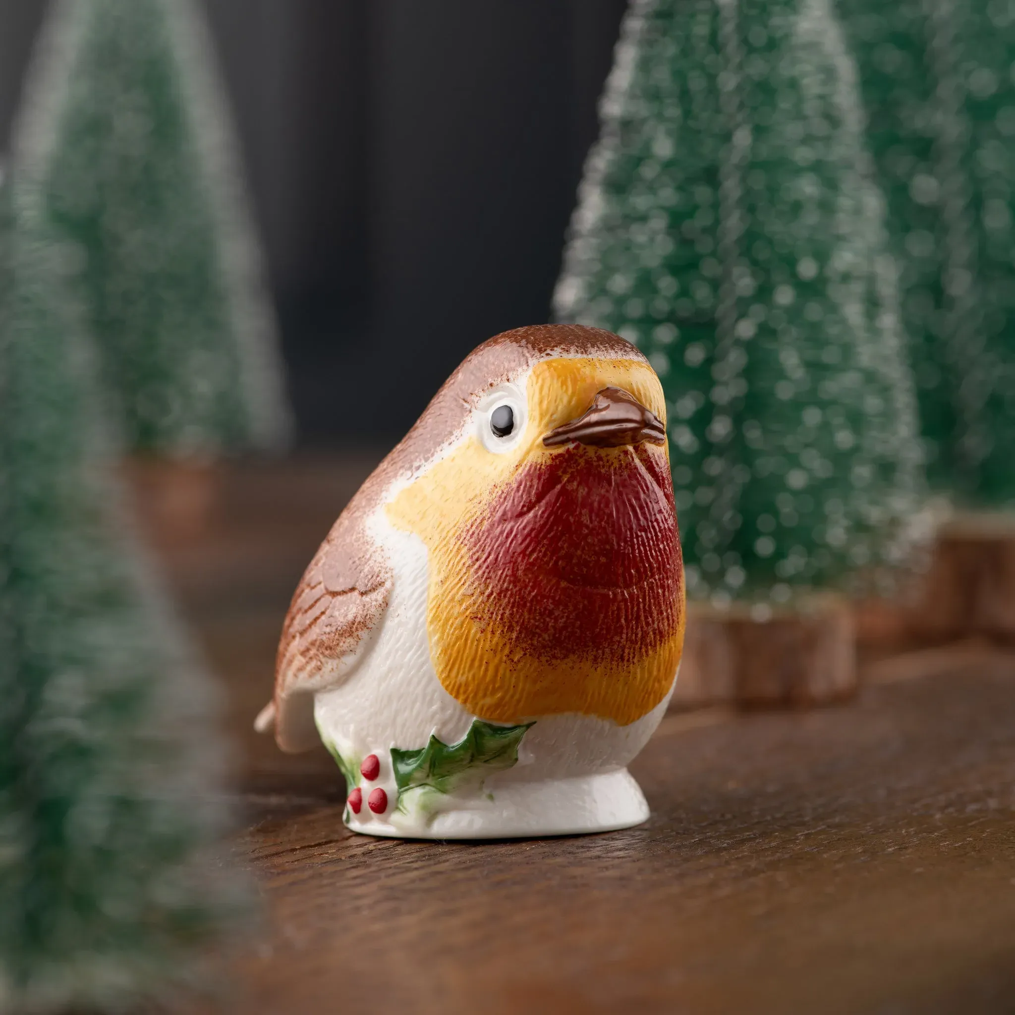 Robin Ornament - Hand Painted