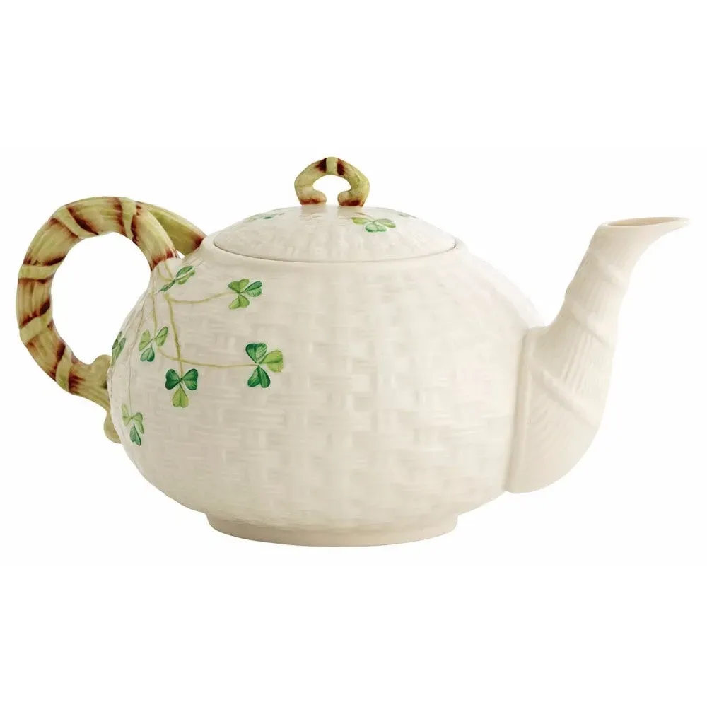 Shamrock Irish Tea Set - White, China