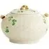 Shamrock Sugar Bowl with Lid - White