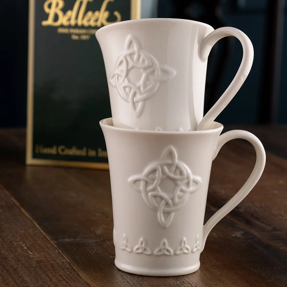 Trinity Knot Mug Set of 2 - Irish Parian