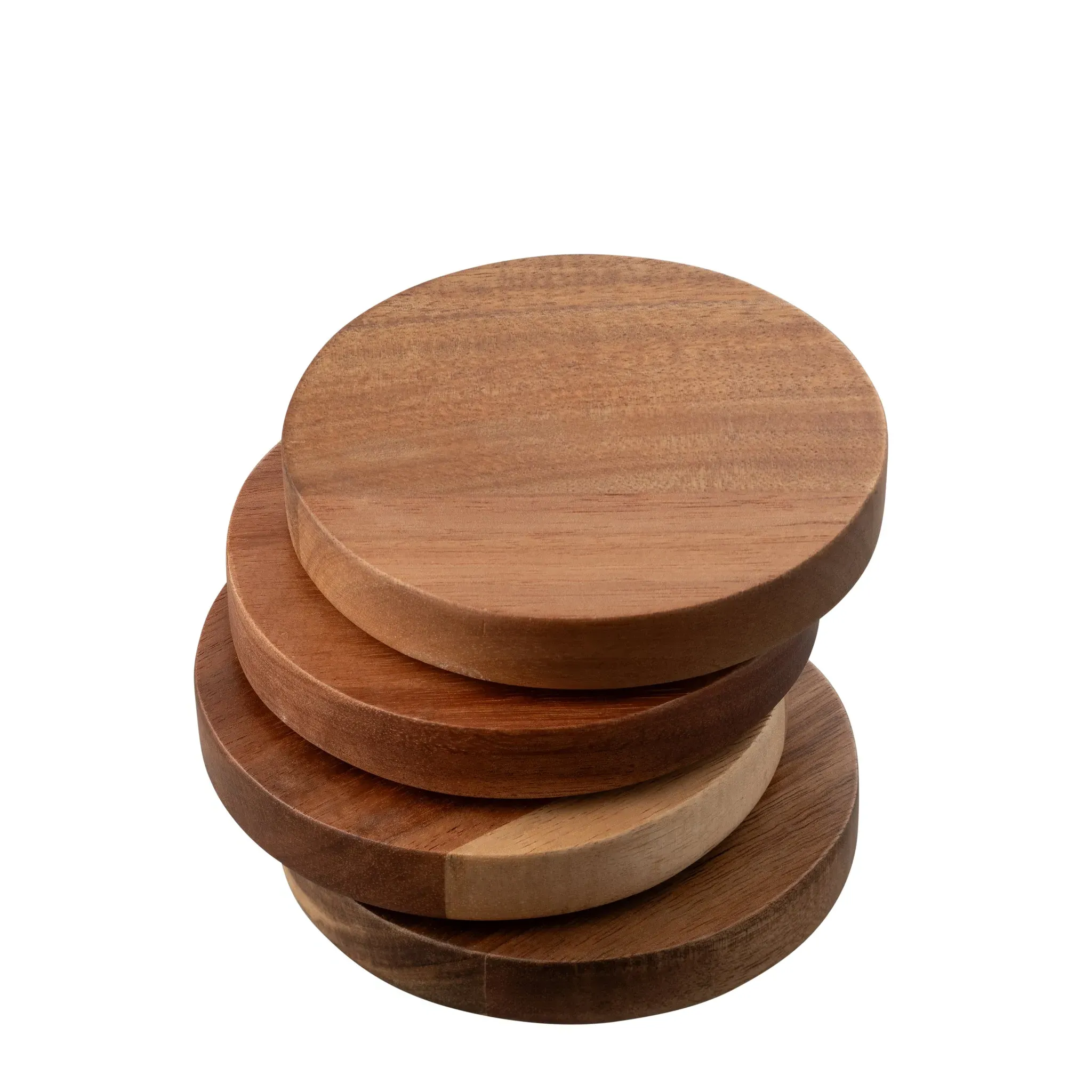 Acacia Wood Coasters Set of 4 product