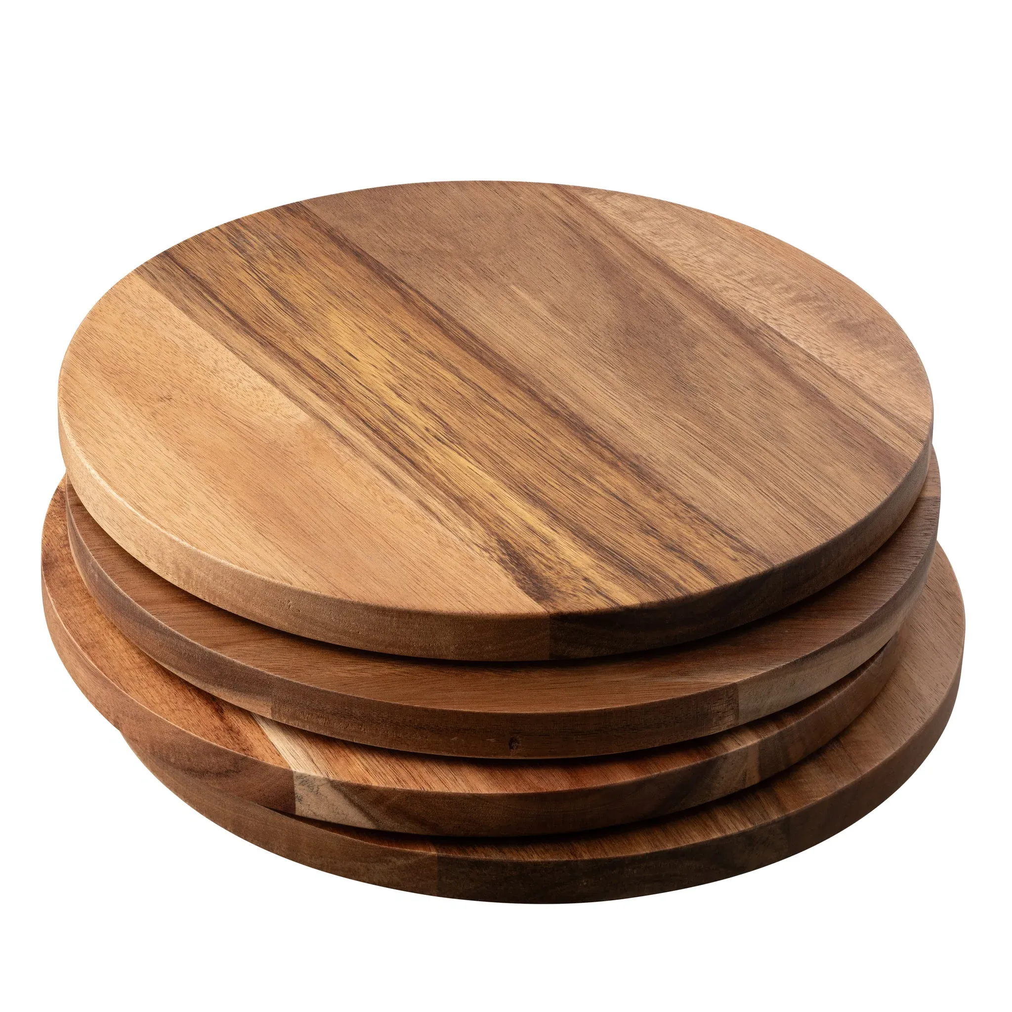 Acacia Wooden Placemats Set of 4 - Natural