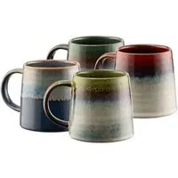 Aura Mug Set of 4 - Stoneware