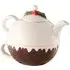 Christmas Pudding Tea for One Set - Stoneware