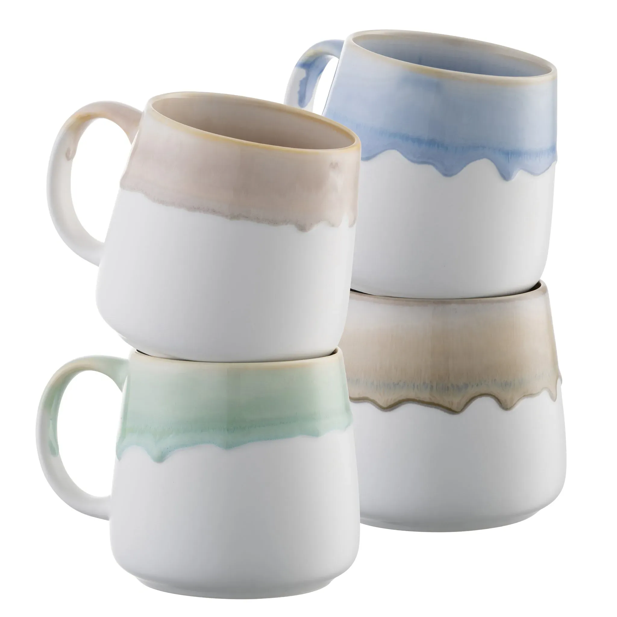 Coastal Set of 4 Mugs - Fine China product