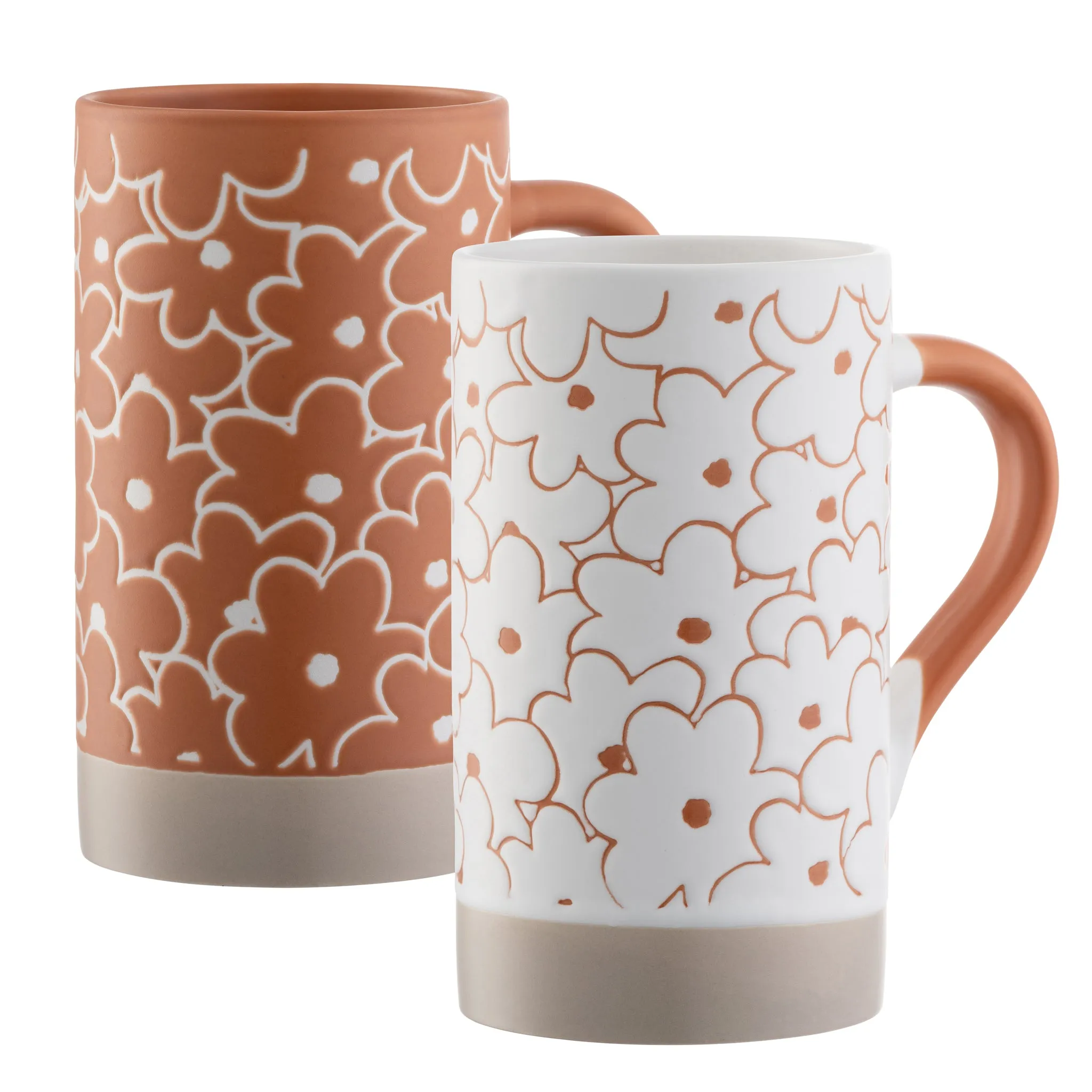 Daisy Tall Mugs Set of 2 - Fine China product