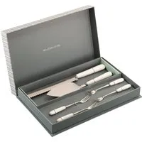 Erne Pastry Set - White, Porcelain