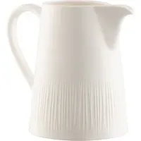 Erne Pitcher - White, Porcelain
