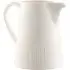 Erne Pitcher - White, Porcelain