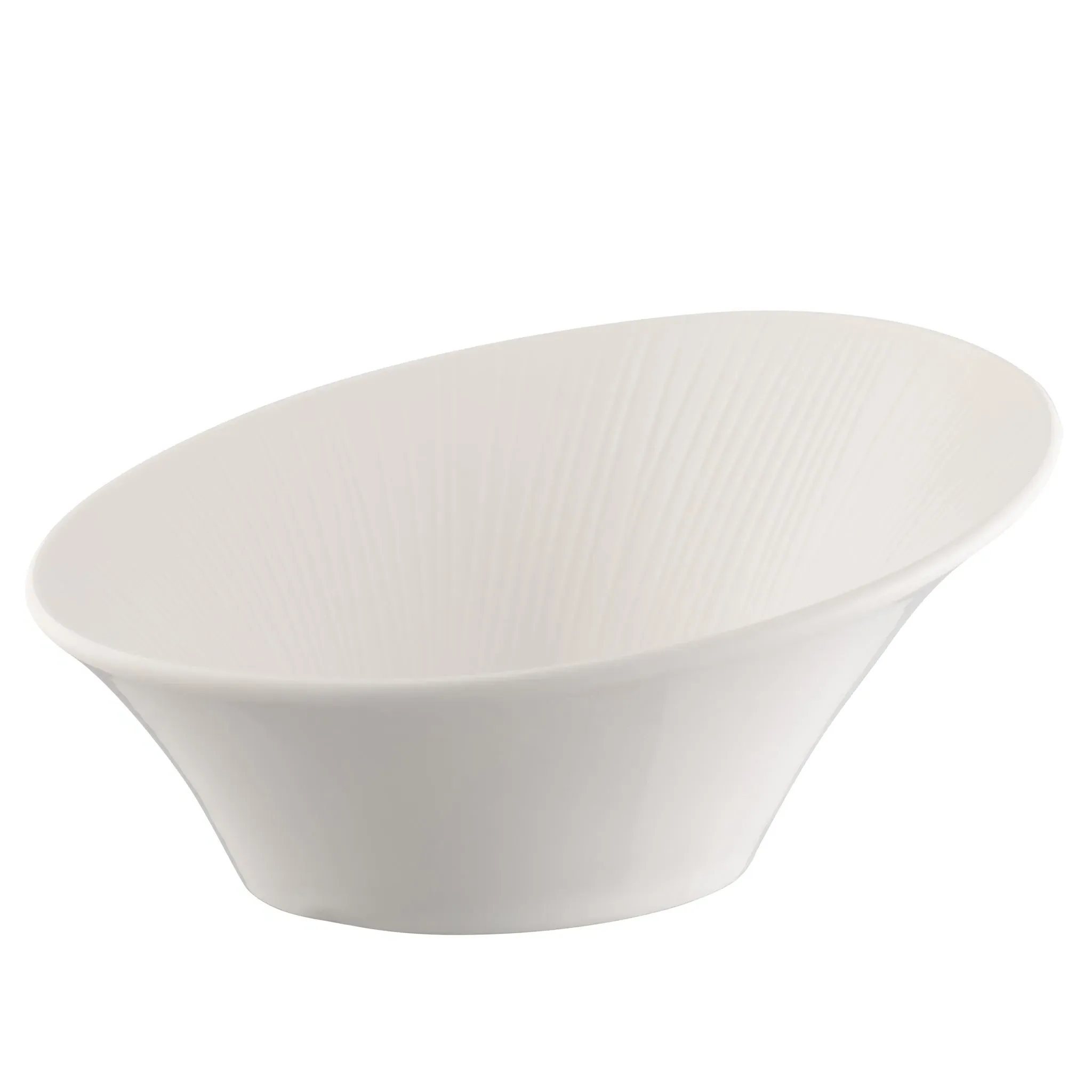 Erne Serving Bowl - White, Porcelain image
