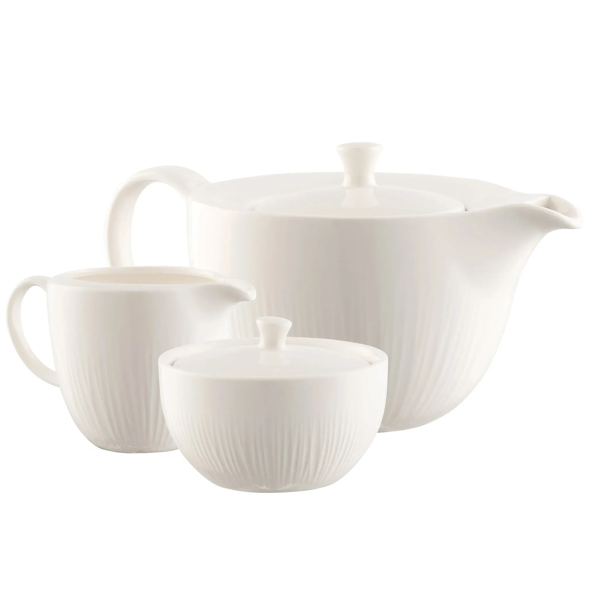 Erne Tea Set - White, Porcelain image