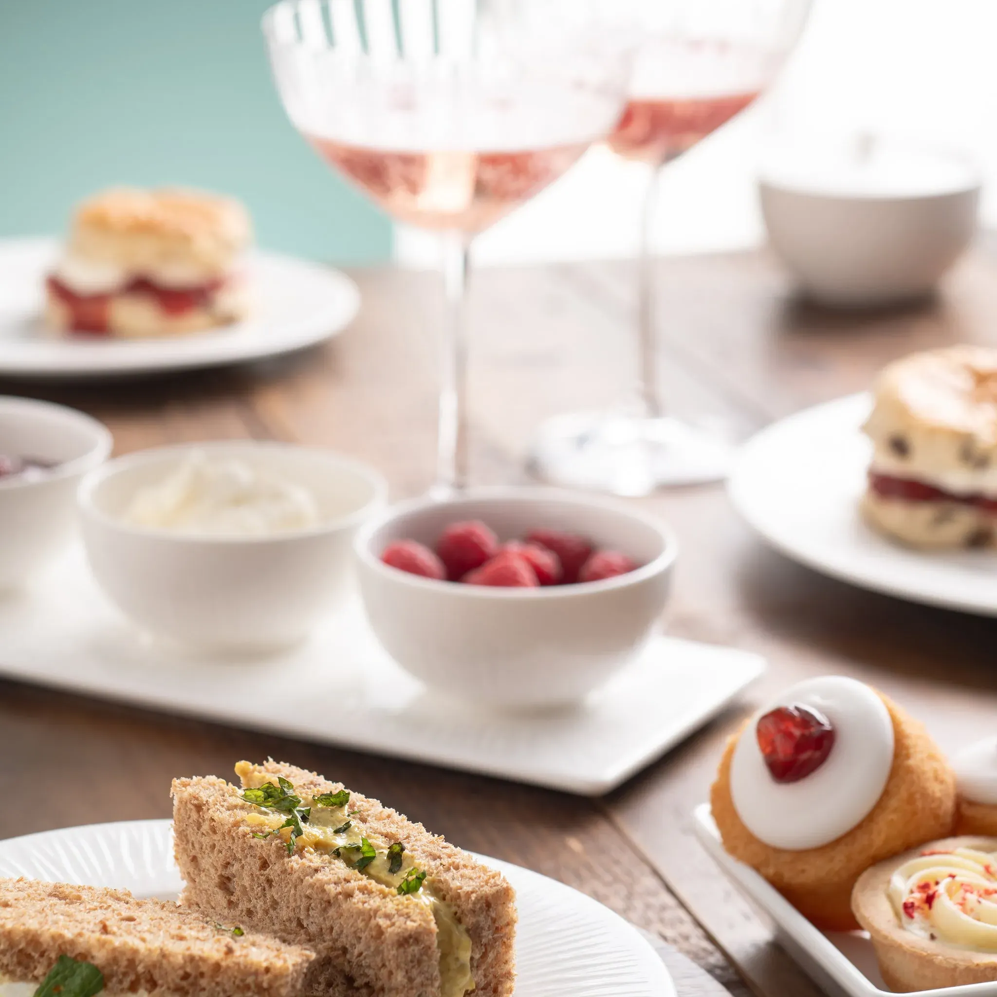 Erne Triple Bowl Set - White, Porcelain