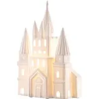 Fairytale Castle Luminaire - Porcelain