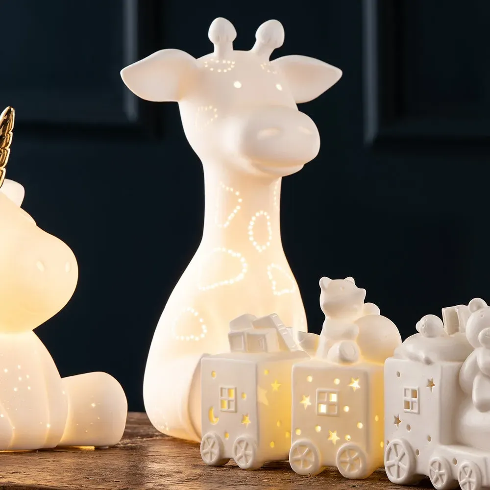 Giraffe Luminaire Table Lamp - White