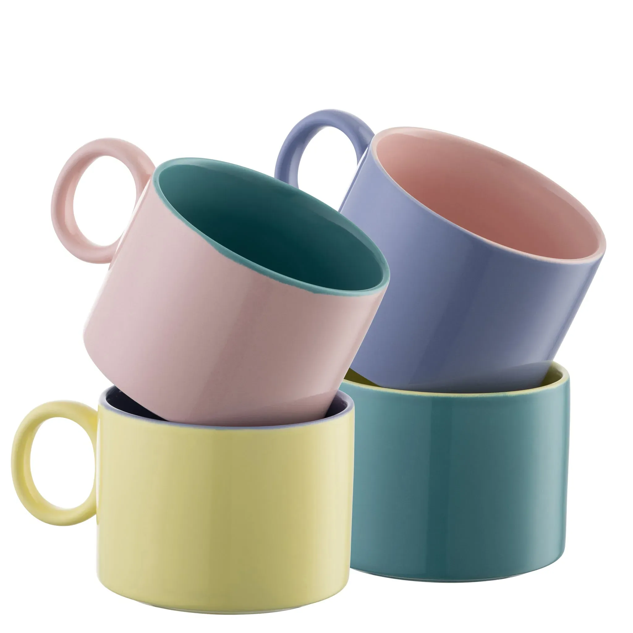 Hoopla Set of 4 Mugs - Fine China product
