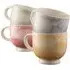 Laurel Footed Mug Set of 4 - Fine China