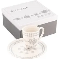 Let it Snow Mug and Plate Set