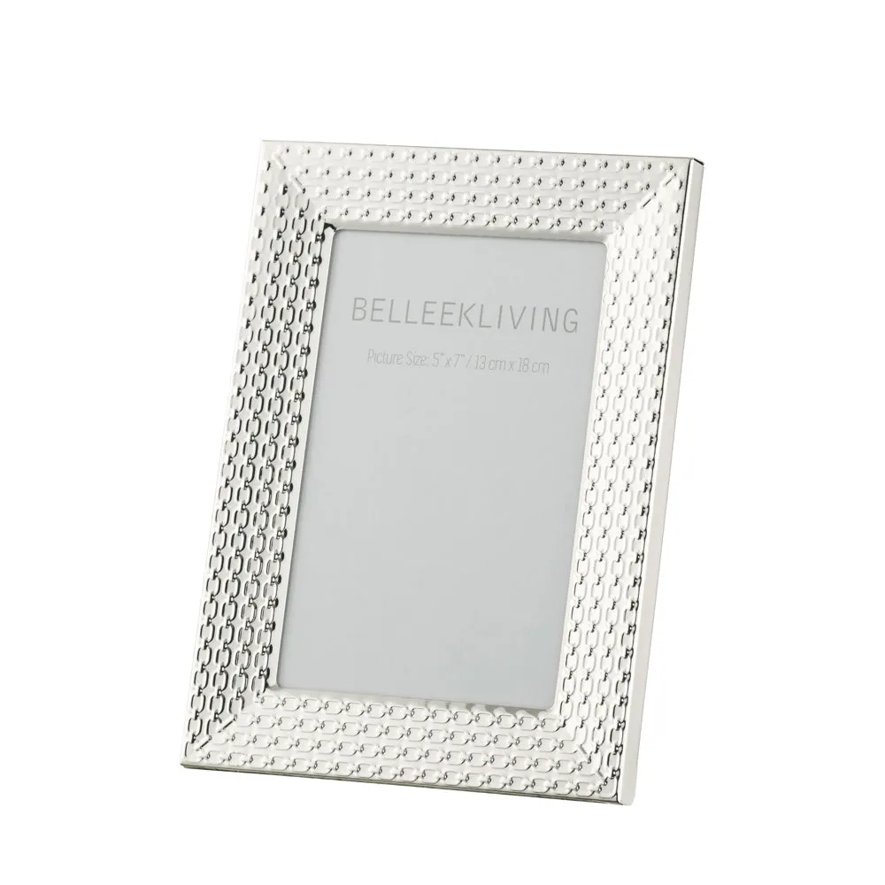 Link 5x7 Picture Frame - Plated Metal image